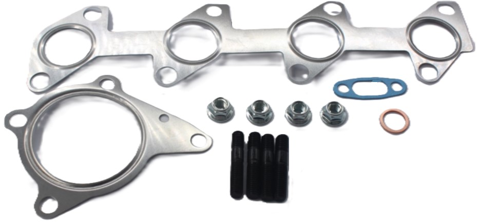 Набор монтажн. турбокомпр. для а/м Skoda Yeti (09-)/VW Caddy (10-) 1.2T [CBZB] (прокл.,шпил.,гайк.) (тип RHF3)