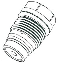 Клапан топл. для автомобилей Hyundai H-1 (97-)/Kia Sorento (02-) 2.5D [D4CB] (ограничения)