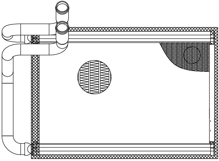 Радиатор отопителя для автомобилей Hyundai H-1/Grand Starex (07-)
