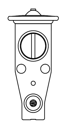 Клапан расширительный кондиционера (ТРВ) для автомобилей Optima IV (15-)
