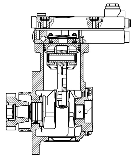 Компрессор воздушный для а/м КАМАЗ 5490 (13-)/Mercedes-Benz Axor (01-) [OM457LA] (1 цилиндр)