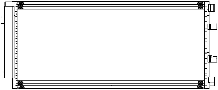 Радиатор кондиционера для автомобилей Renault Master (10-) 2.3CDTi