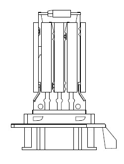 Резистор электровентилятора отопителя для автомобилей Skoda Octavia A4 (04-)/VW Passat B6 (05-)
