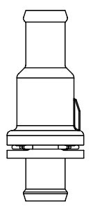 Термостат для а/м VW Passat B6 (05-) 2.0T (80°С) (охлаждение масла в АКПП) (с корпусом)