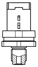Датчик давления топлива для автомобилей PSA 607 (00-) 2.2HDi/Xsara Picasso (99-) 2.0HDi