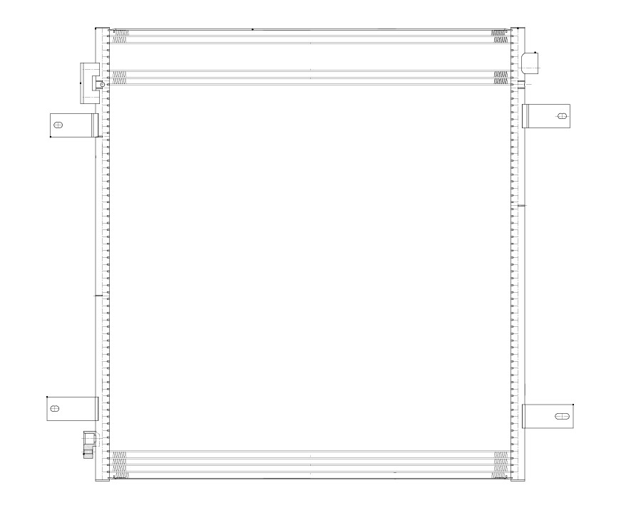 Радиатор кондиционера для автомобилей Nissan Patrol VI (10-)/Infiniti QX56 (10-)/QX80 (13-) 5.6i