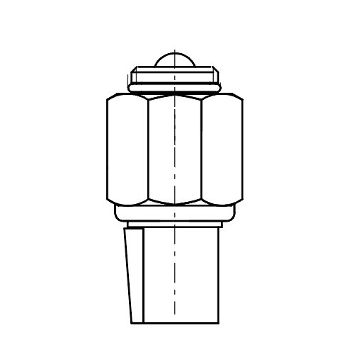 Датчик включения фонаря заднего хода для автомобилей Ford Focus II (04-)/Mondeo IV (07-) (M16x1,0) h=50,5