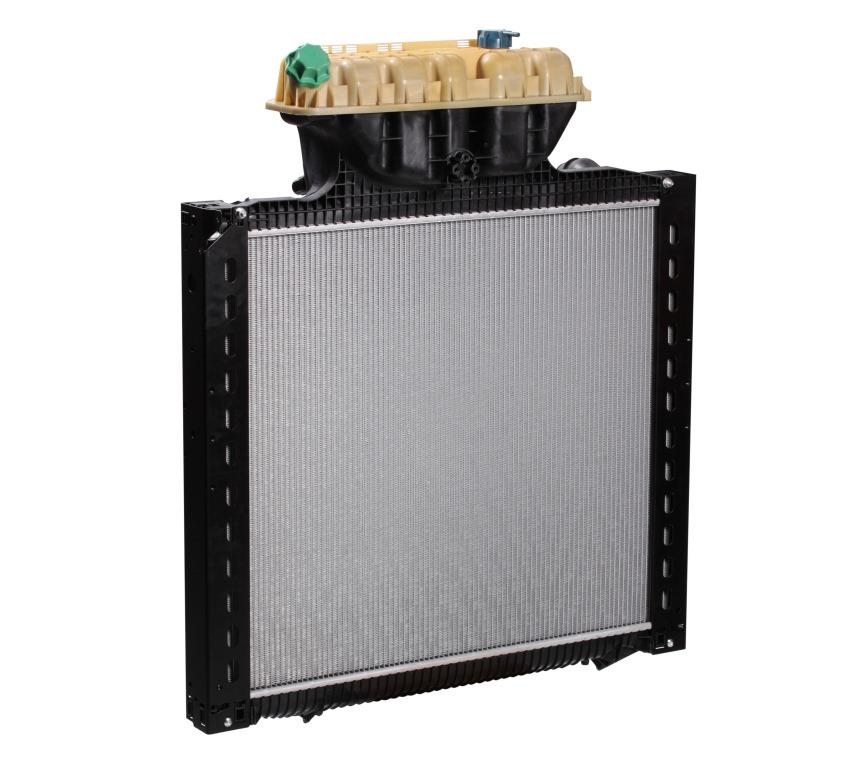 Радиатор охлаждения для автомобилей TGA (02-)/TGS (07-)/TGX (07-) (с рамкой)