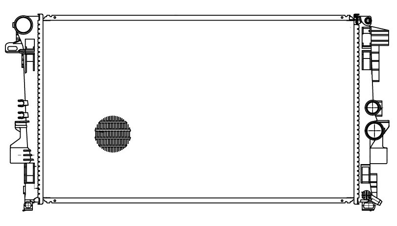 Радиатор охлаждения для автомобилей Vito/Viano (W639) (03-) MT