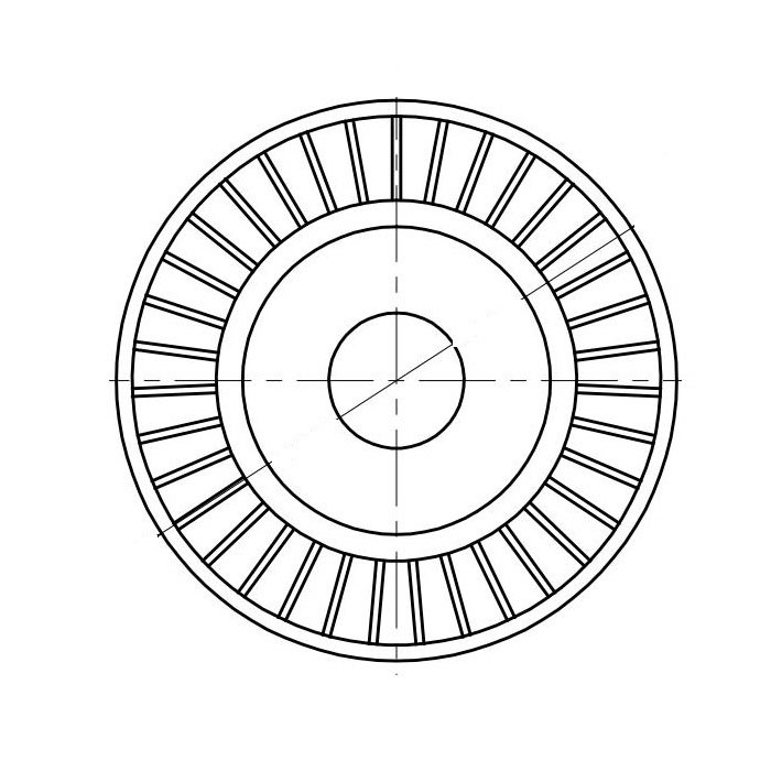 Ролик приводного ремня для автомобилей Ford Escape (07-) 2.3i (опорный) h24