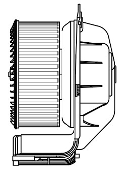 Электровентилятор отопителя для автомобилей Renault Scenic II (03-)