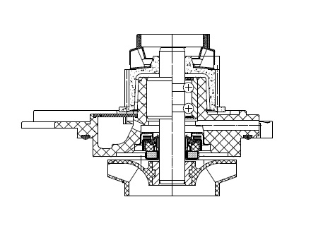 Насос водяной для автомобилей VW Golf VI (08-)/Passat B6 (05-) 1.8TSi/2.0TSi (без корпуса)