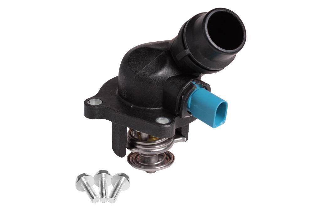 Термостат для автомобилей VW Passat B5 (96-)/A4 (00-) 1.8i/2.0i (100°С) (с корпусом)