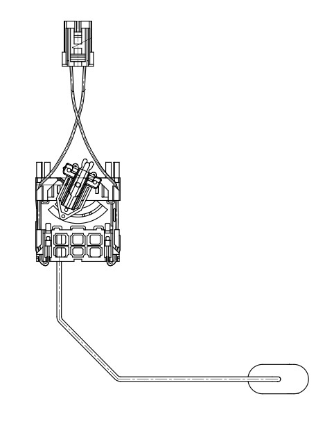 Датчик уровня топлива для автомобилей Chevrolet Aveo T300 (11-) 1.6i/Cobalt (13-) 1.5i
