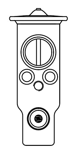 Клапан расширительный кондиционера (ТРВ) для автомобилей Grand Vitara (05-)