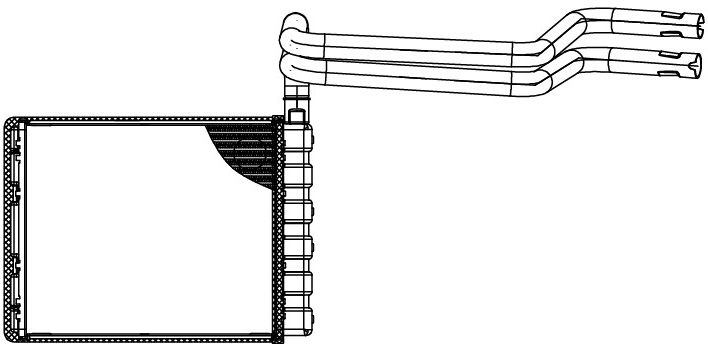 Радиатор отопителя для автомобилей Focus III (11-)/C-Max (10-)/Kuga (12-)