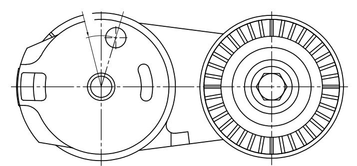 Ролик приводного ремня для автомобилей Jeep Grand Cherokee (10-) 5.7i/6.4i с натяжным механизмом