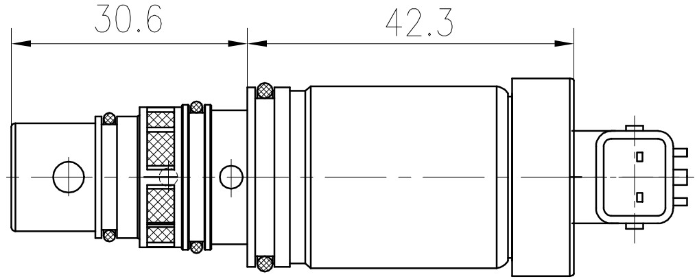 Клапан регулирующий для компрессора кондиционера LCAC 1431 LUZAR