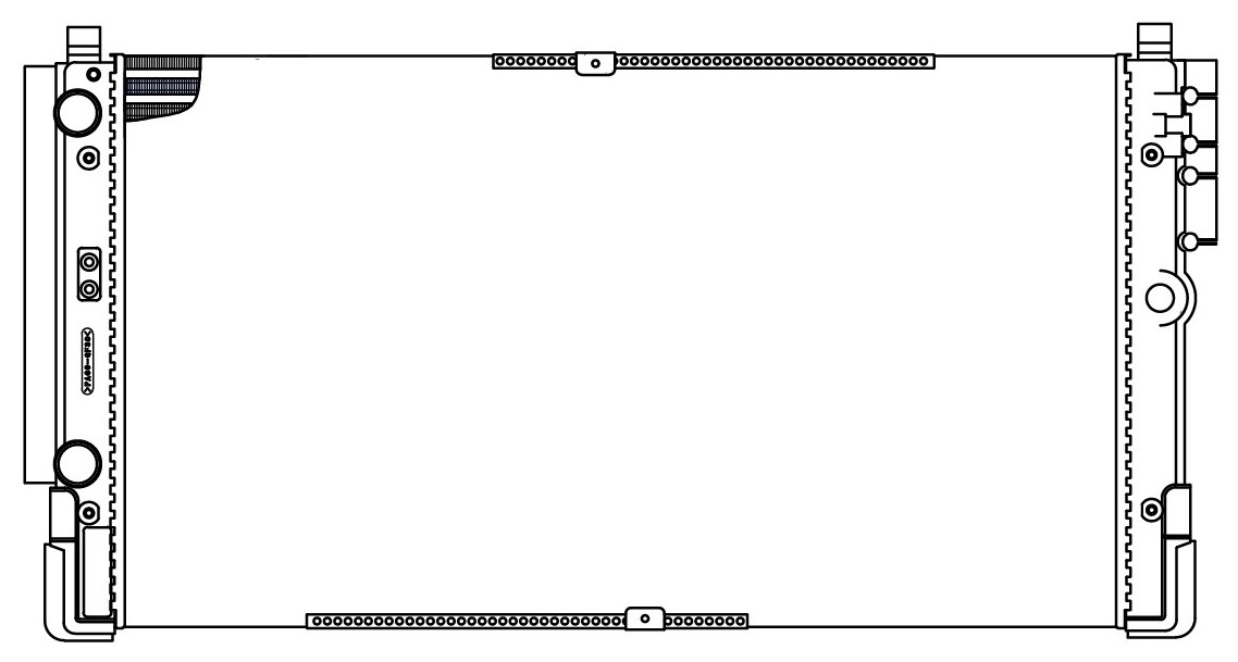 Радиатор охлаждения для автомобилей Volkswagen Transporter T4 (90-)