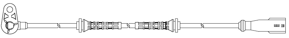 Датчик ABS для автомобилей Лада Largus (12-)/Sandero (08-) заднего правого колеса