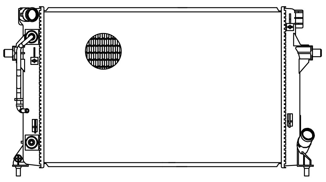 Радиатор охлаждения для автомобилей Kia CEED (18-)/Cerato IV (18-)/Hyundai Elantra (AD) (15-) 1.6i/2.0i