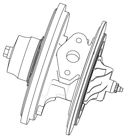 Картридж турбокомпрессора для а/м PSA Boxer(11-)/Jumper (11-) 2.2D E-5 (GTB1749VK)
