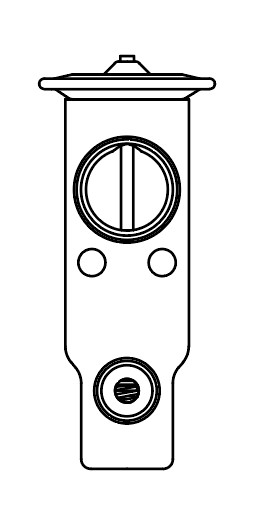 Клапан расширительный кондиционера (ТРВ) для автомобилей LC Prado (02-)