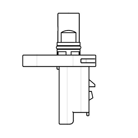 Датчик ABS для автомобилей Geely Atlas (16-) 1.8i 2WD заднего левого/правого колеса