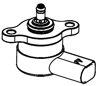 Клапан топливный для автомобилей Mercedes-Benz Sprinter W903 (00-) 2.1CDI [OM611] (регулировки)