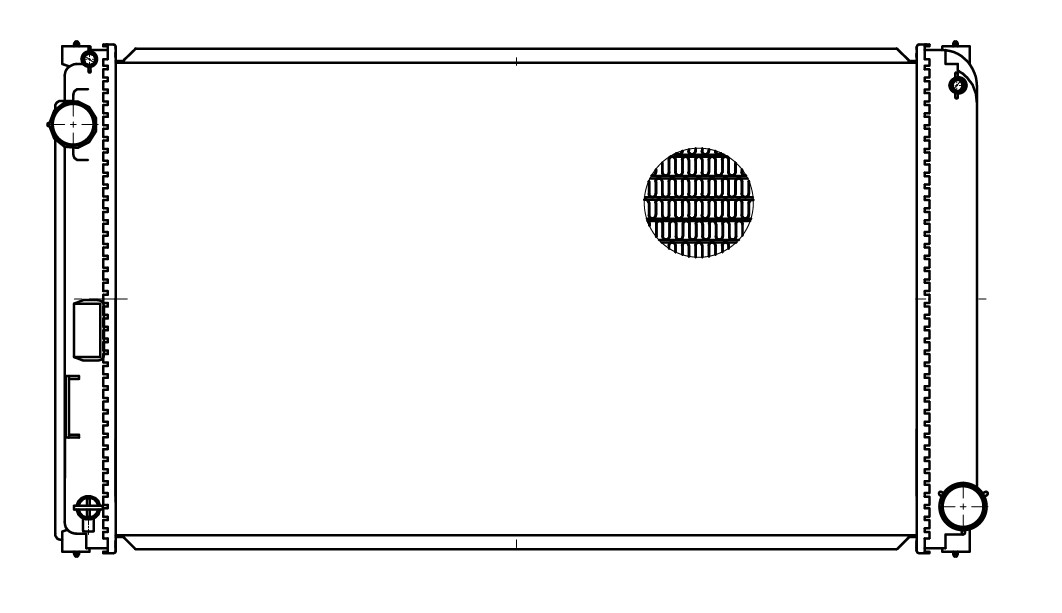 Радиатор охлаждения для автомобилей RAV4 (15-)/NX 200 (14-) 2.0 MT/CVT
