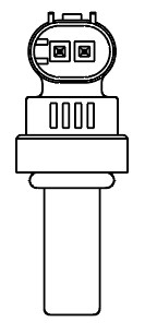 Датчик температуры для автомобилей Mercedes-Benz Sprinter Classic (909) (13-)/Sprinter (906) (06-)/ML (W163) (98-)/E (W210) (95-)/E (W211) (02-)