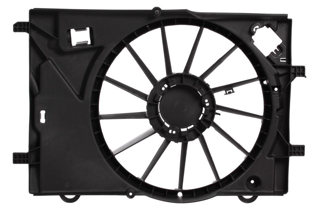Кожух электровентилятора охлаждения для автомобилей Chevrolet Aveo T300 (11-)/Opel Mokka (13-)