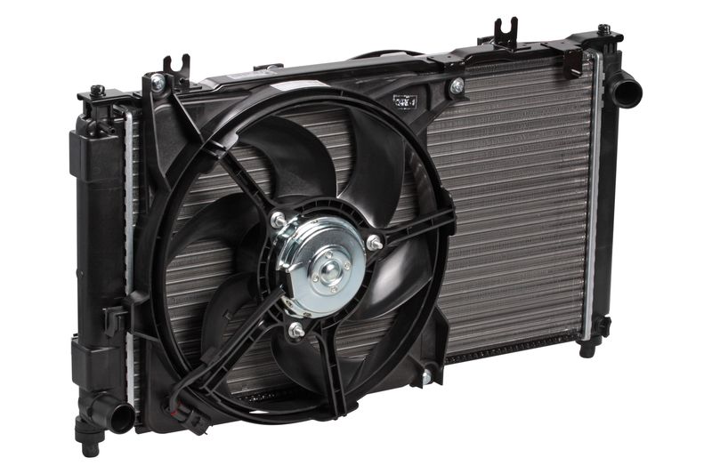 Блок охлаждения (радиатор+конденсор+вентиляторы) для автомобилей Гранта МКПП (А/С)