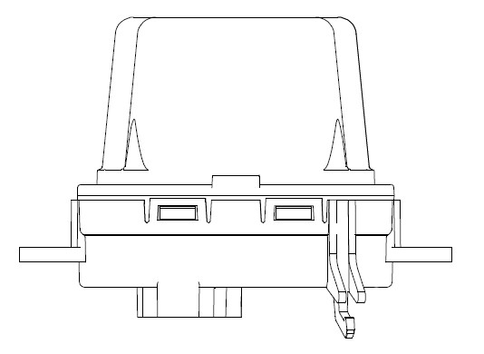 Резистор электровентилятора отопителя для автомобилей VW Touareg (02-)/Audi Q7 (06-) (auto A/C)