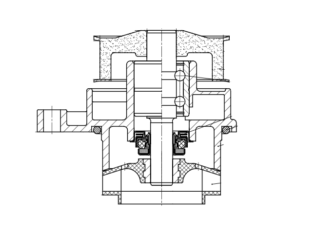 Насос водяной для автомобилей VW Golf III (91-) 1.4i/1.6i (шкив 27зуб.)