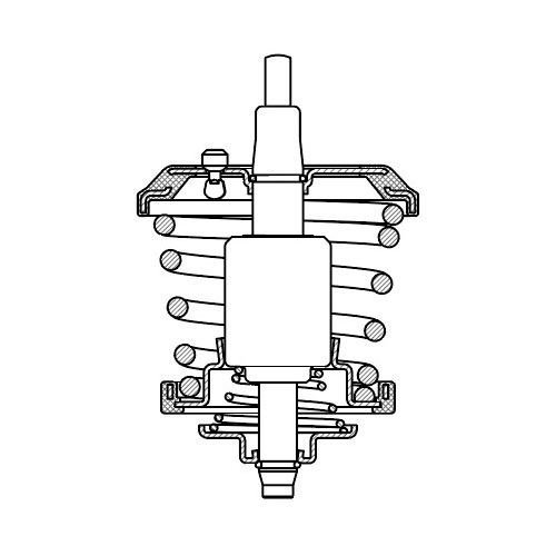 Термостат для автомобилей VW Passat B6 (05-)/Tiguan (08-)/Skoda Octavia A5 (04-) 1.8T/2.0T (95°С) (термоэл.)