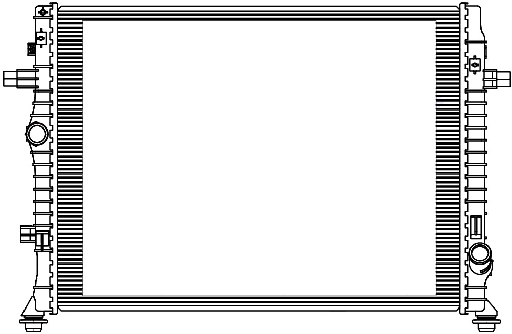 Радиатор охлаждения для а/м Changan UNI-T (20-) 1.5T/2.0T