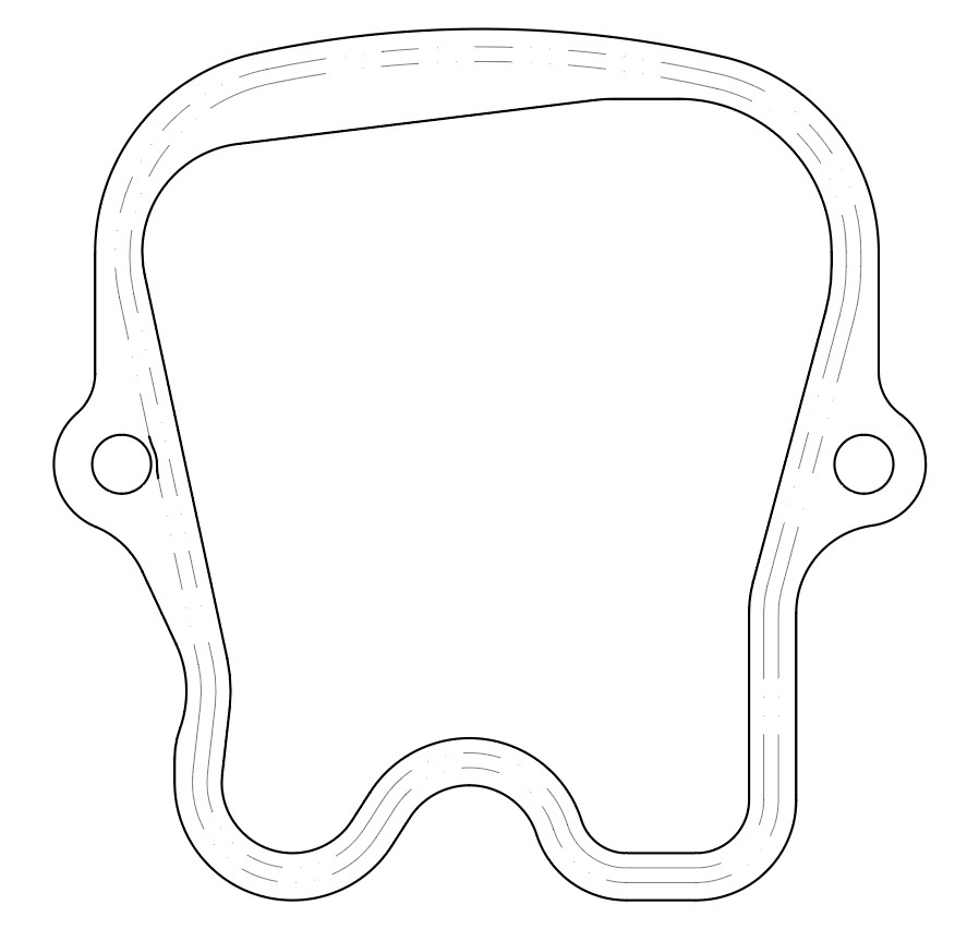 Прокладка клапанной крышки для а/м MAN F2000 (94-)/F90 (88-) [D2066LF01...]