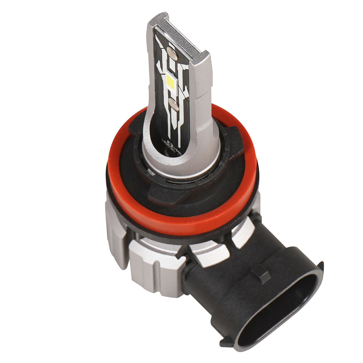 Лампа светодиодная H11/H8 STANDARD, 17Вт, 4000Лм (2000Лм x 2), 6000К (Белый), 12В, комплект 2 шт. МП-серия