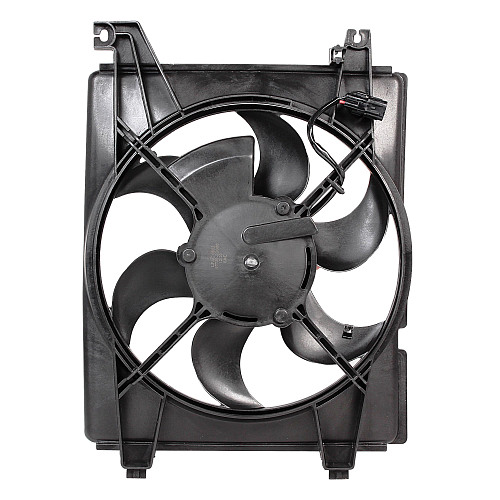 Электровентилятор кондиционера для автомобилей Hyundai Elantra (XD) (00-) (с кожухом)