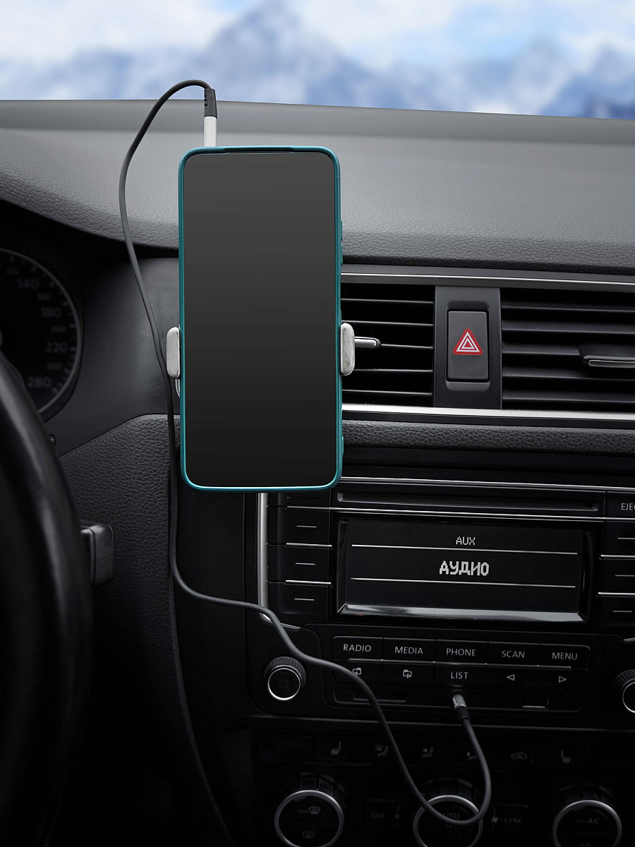 Кабель AUX 3.5 mm Jack - 3.5 mm Jack 0,6м, черный