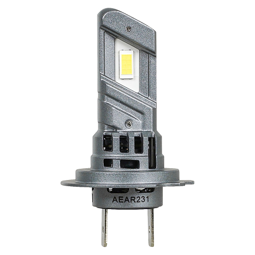 Лампа светодиодная H7 COMPACT, 23Вт, 5200Лм (2600Лм x 2), 6500К (Белый), 12В, комплект 2 шт.