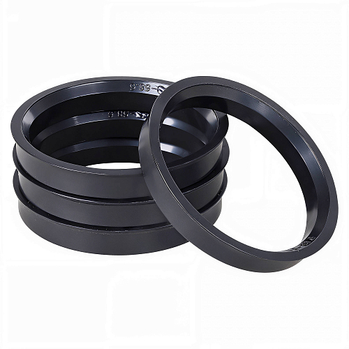 Кольцо центровочное для литого диска 67.1-58.6мм, комплект 4 шт., пластик