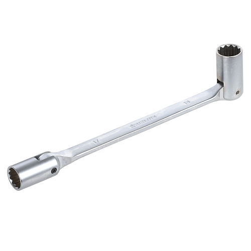 Ключ шарнирный 17х19мм PRO, пласт.подвес