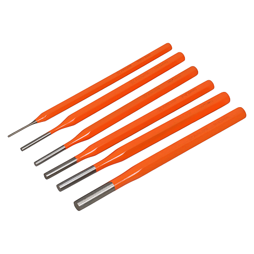 Набор выколоток 6 пр. 1.5-8мм, холдер