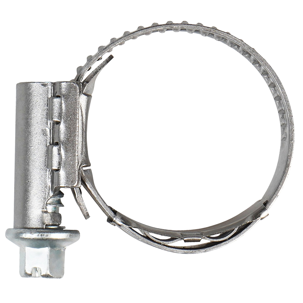 Хомут червячный 20-32/12мм с пружинной вставкой, W2 (нерж.)