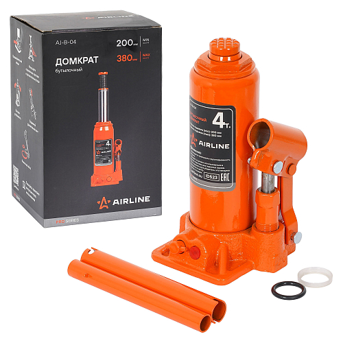 Домкрат бутылочный 4т 200-380мм