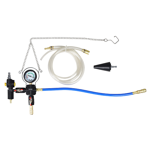 Приспособление для замены охлаждающей жидкости вакуумное, набор 4 пр., кейс