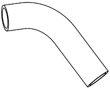 Патрубок охл. для а/м Hyundai Solaris/Kia Rio (17-) 1.6i AT/MT [G4FG] верх. (EPDM, 1 шт.)