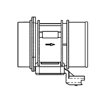Датчик массового расхода воздуха для автомобилей Renault Megane II (07-) 1.5dCi